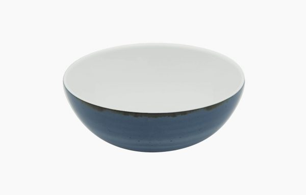 TAÇA Ø15CM ALT.6CM RUSTICO DARK BLU